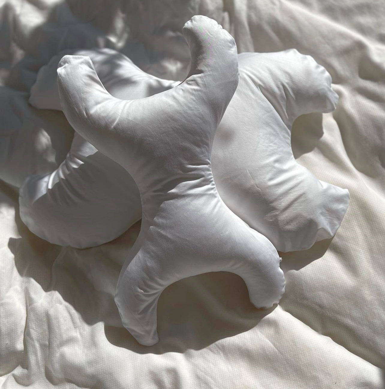 Save My Face La Petite - lille pude med 100% bomuldsbetræk White